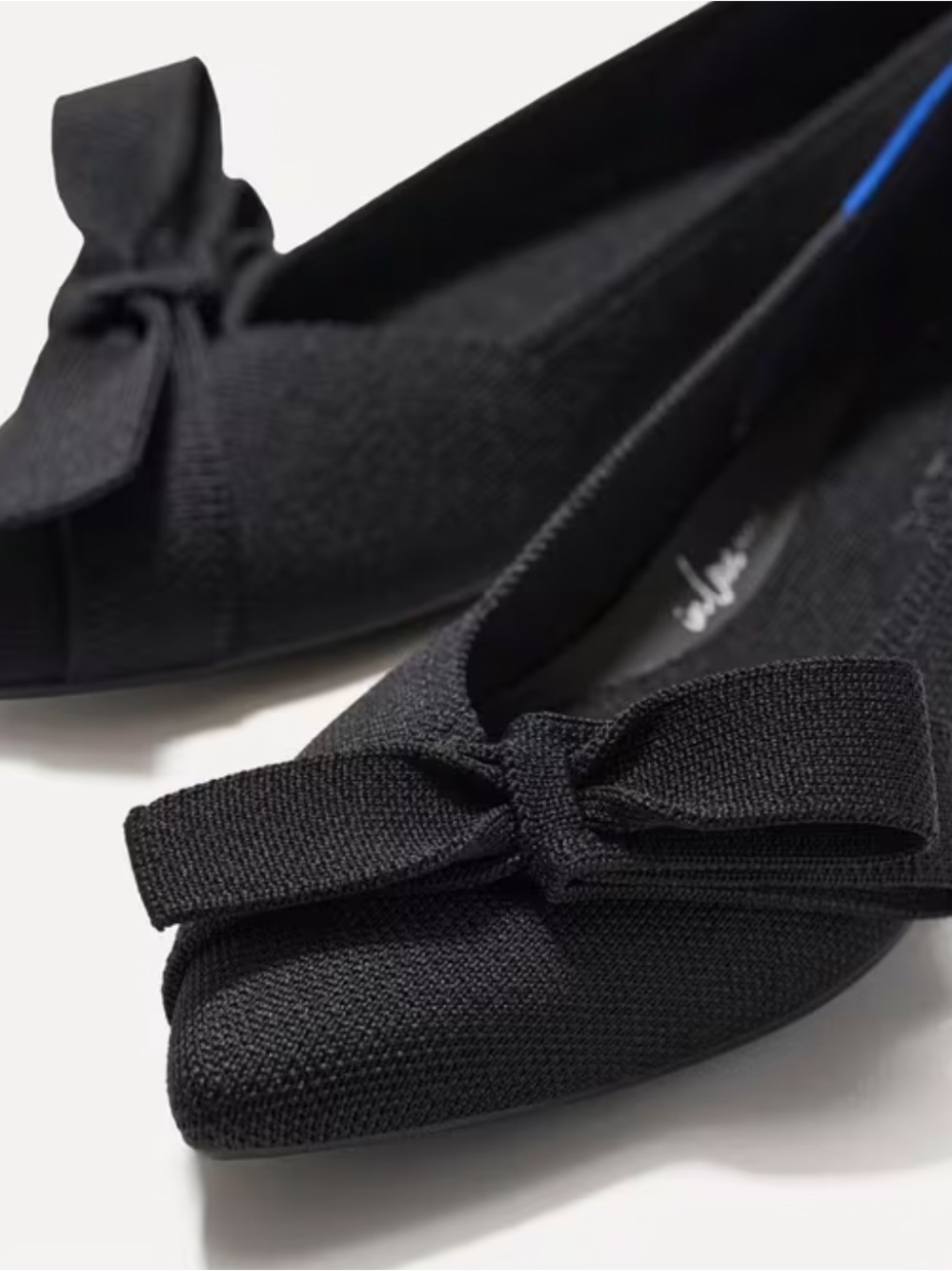 Rothy’s 
The Bow Pointed Toe II
Ballet Flats
Size 10 for Women